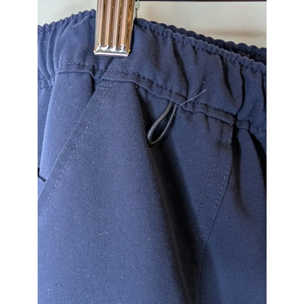 FIGS Technical Collection Scrub Pants Lot of 2 Navy Blue Drawstring XXL AS IS